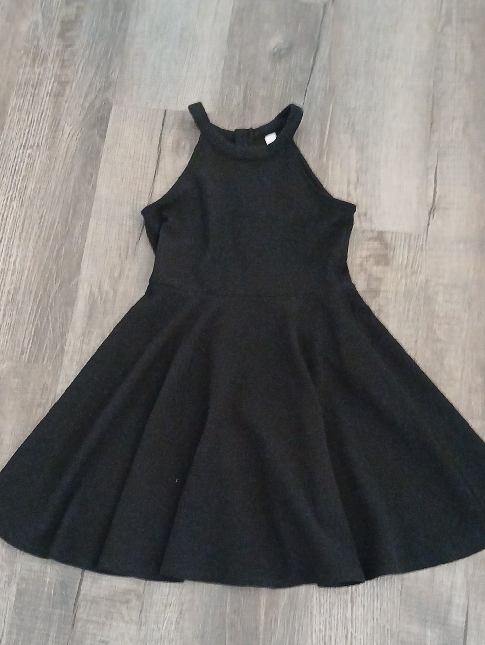 Justice Black  Fit-and-Flare Dress